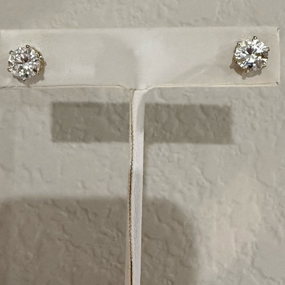 Swarovski Crystal Stud Earrings - Picture 5 of 5